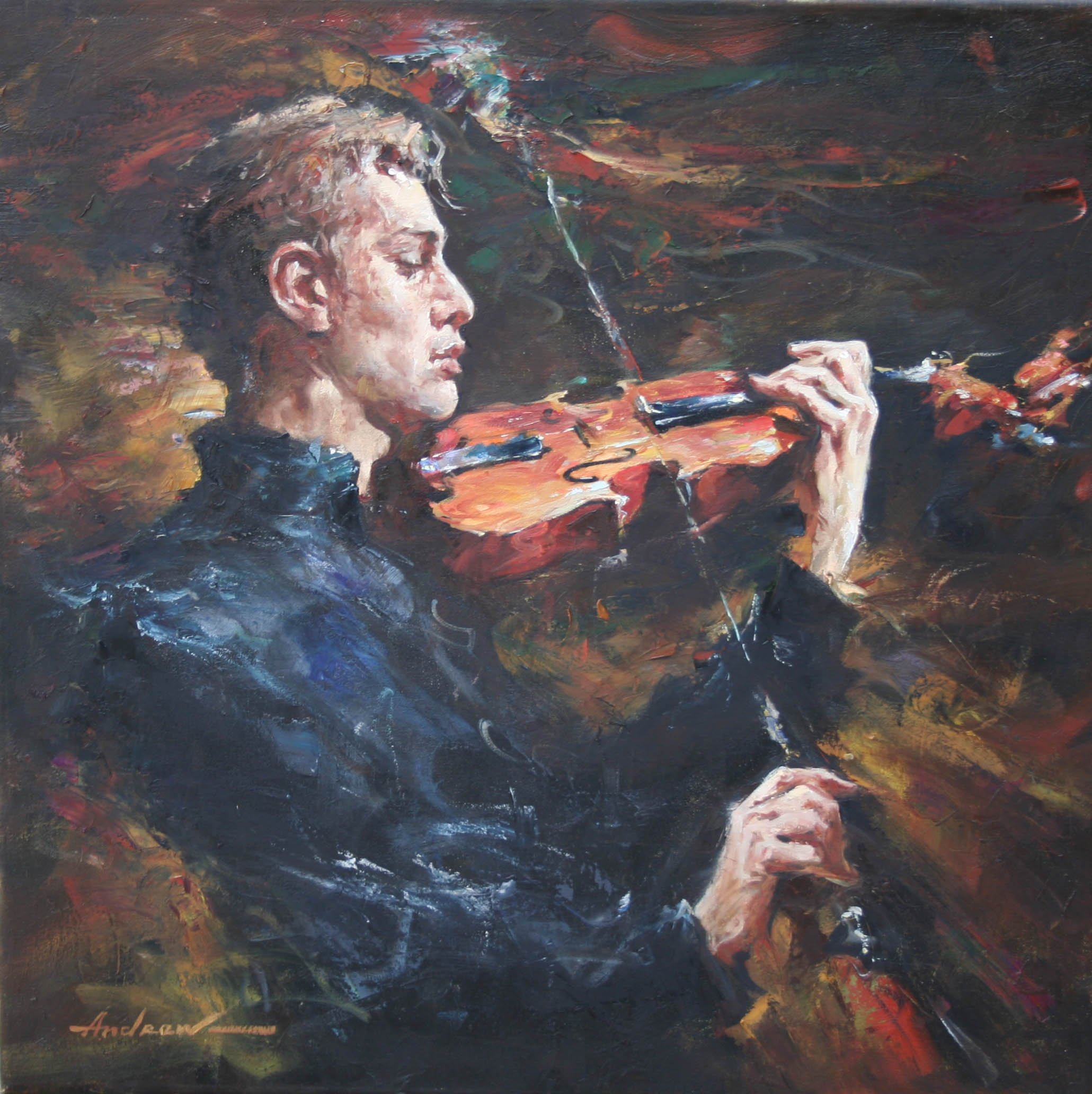 Andrew Atroshenko - Classical Expressions - Oil on Canvas Original Painting