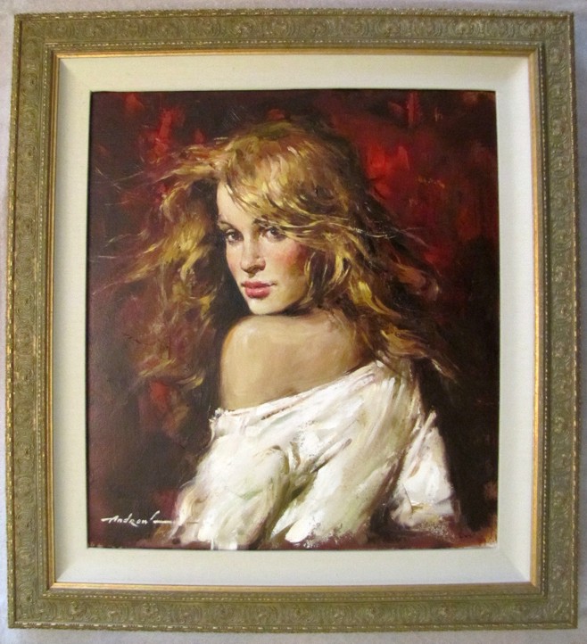 Andre Atroshenko - Sultry - Original Painting on Canvas