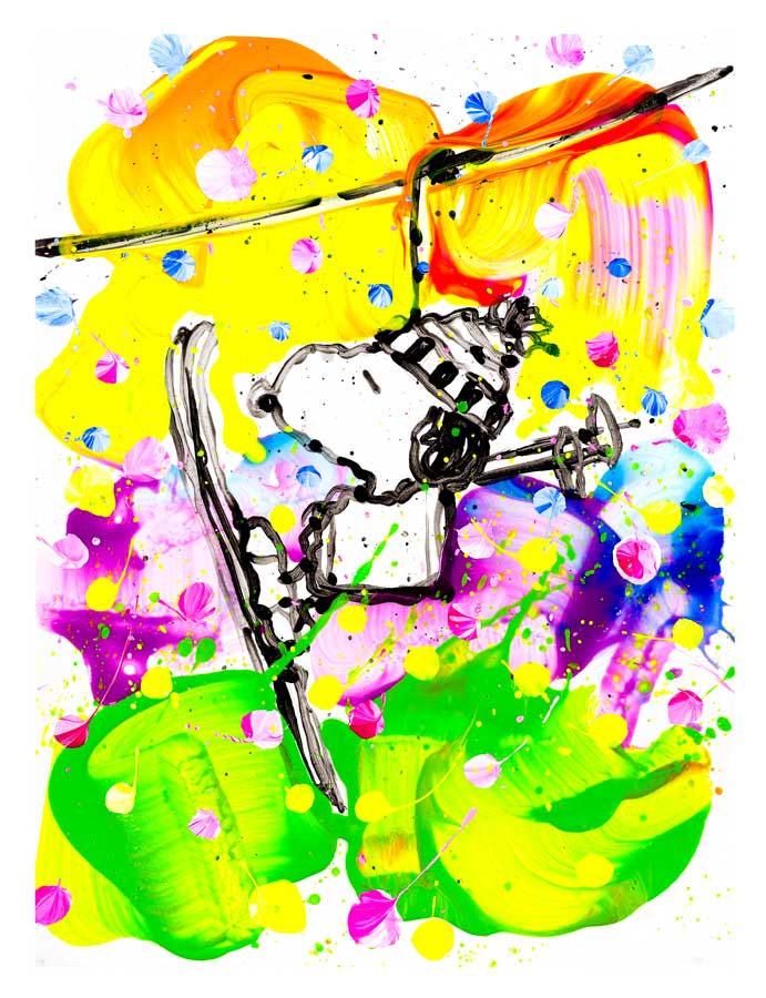 Tom Everhart - Mr Slippery Slopes - Limited Edition print