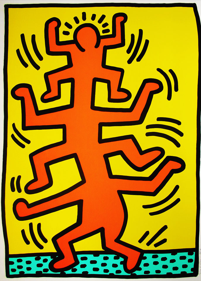 Keith Haring - GROWING I