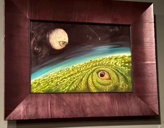 Observation by Vladimir Kush original painting