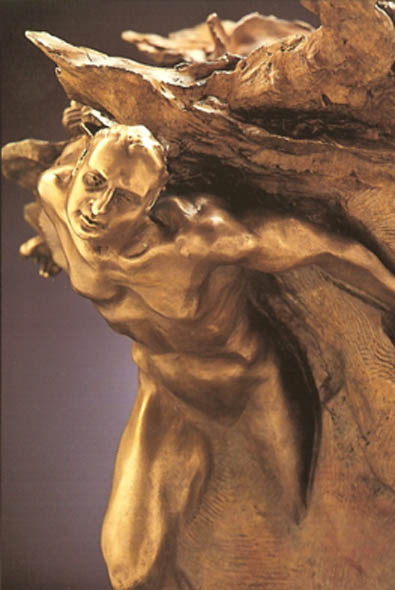 M.L. Snowden - tectonics europe Bronze Sculpture